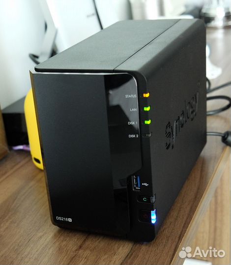 Сетевое хранилище NAS Synology DiskStation DS218+