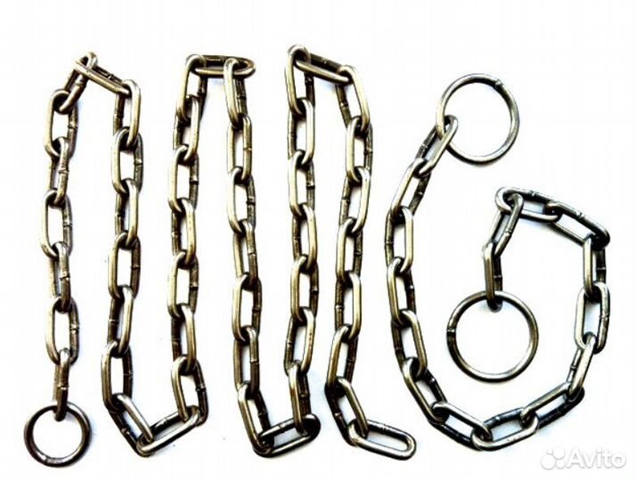 Цепь для групповой привязи скота (автопривязь)