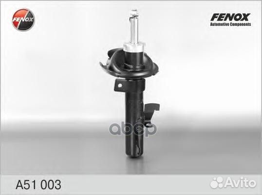 Амортизатор mazda 3/5 пер.лев.газ. A51003 fenox