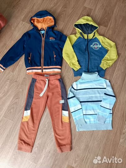 Большой пакет одежды для мальчика