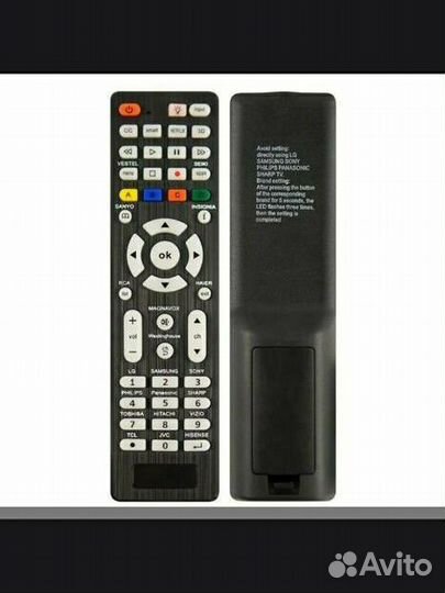 Пульт ду для телевизора универсальный новый