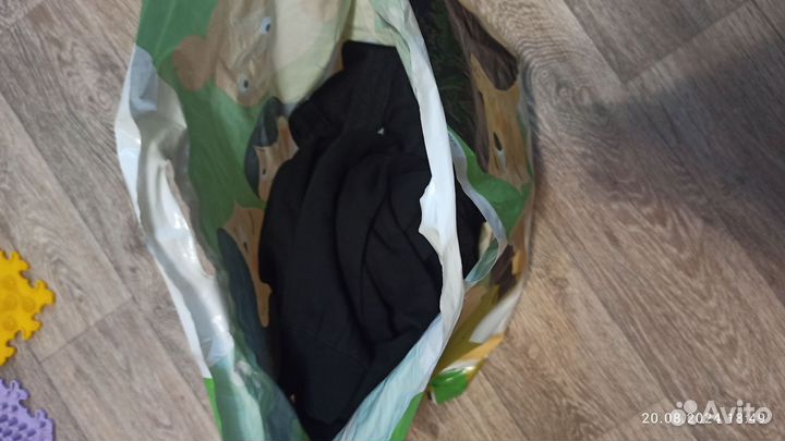 Детская одежда на мальчика пакетом