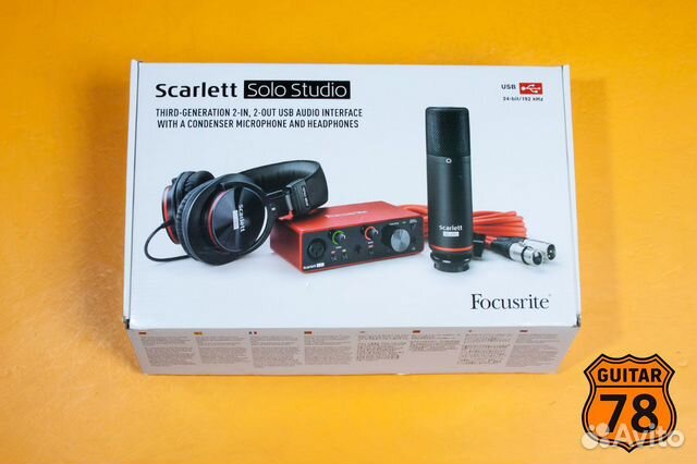 Focusrite Scarlett Solo Studio 3rd Gen