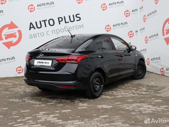 Hyundai Solaris 1.6 МТ, 2021, 65 000 км