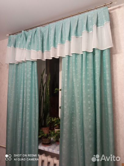 Шторы для кухни или спальни