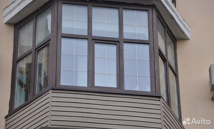Остекление балконов и лоджий в рассрочку E2401