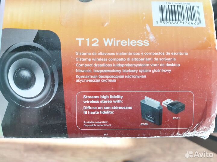 Creative T12 Wireless (В идеале, полный комплект)