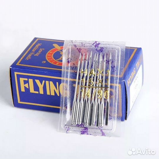 Новые иглы для швейных машин и оверлоков