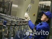 Упаковщик на производство бутылок; вахта 15