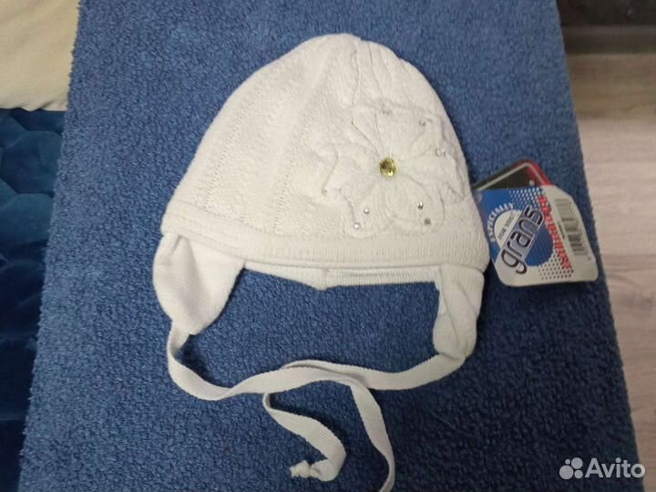 Шапочка детская хлопковая