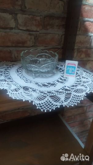 Конфетница на ножке СССР