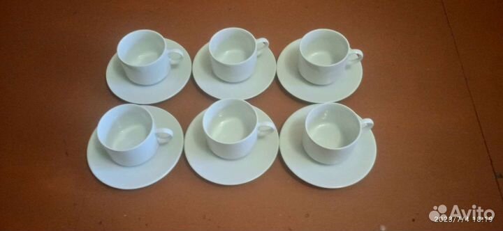 Сервиз фарфоровый кофейный, чайный