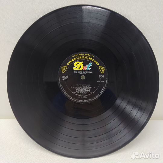 Billy Vaughn - Sail Along Silv'ry Moon Japan LP VG