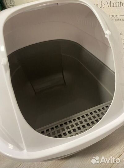 Туалет домик закрытый лоток для кошек