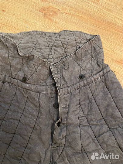 Ватные мужские рабочие штаны