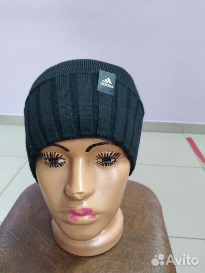 Мужская шапка зима новые подклад флис