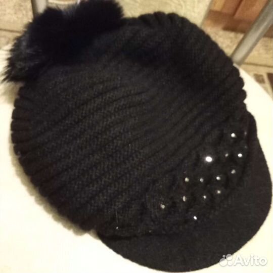 Шапка женская зимняя