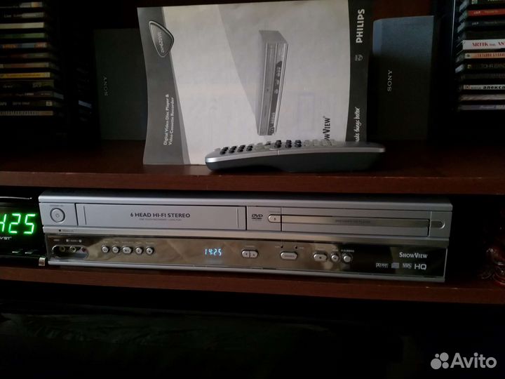 Видеомагнитофон с DVD Philips DVP 620 VR