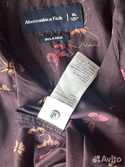 Рубашка винтаж муж. Индия