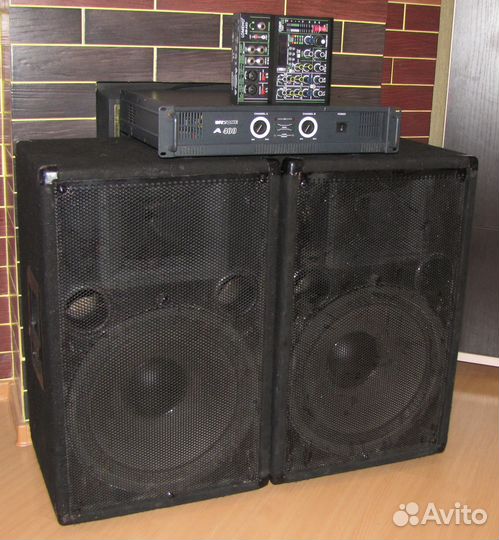 Колонки Soundking 400+400W Pro15