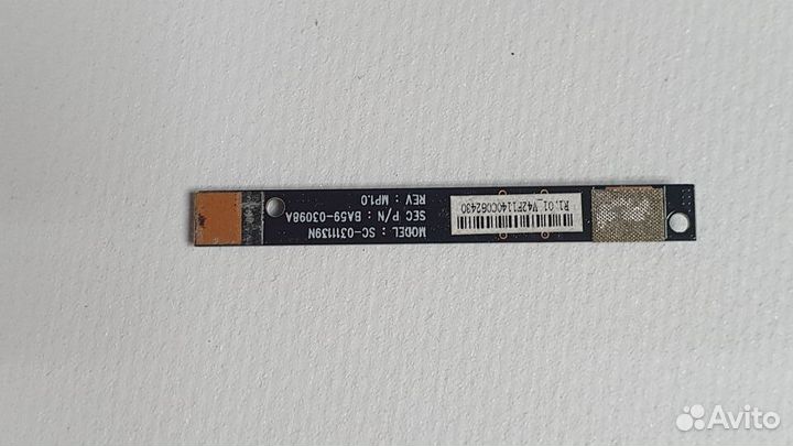 Веб камера ноутбука Samsung NP300E5A E7A