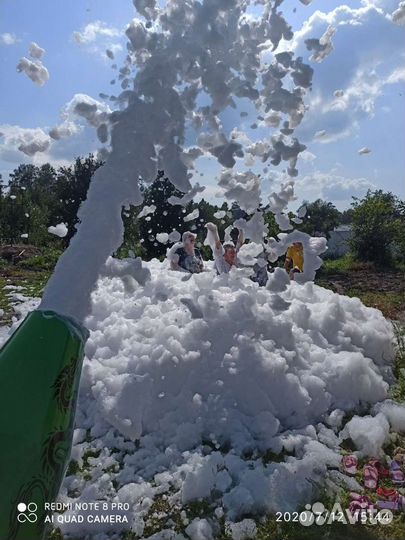 Пенное шоу для детей и взрослых