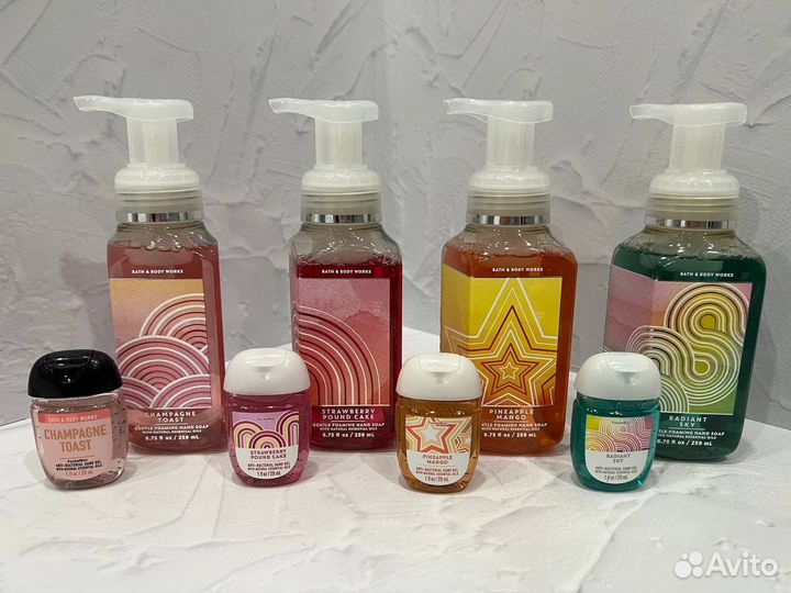 Пенное мыло bath and body works