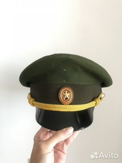 Фуражка военная зеленая