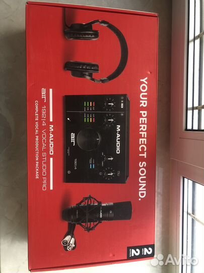 Студийный набор M-Audio AIR 192 vocal Studio Pro