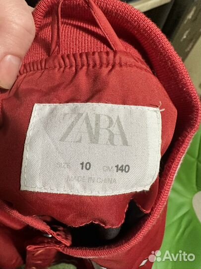 Бомбер zara детский