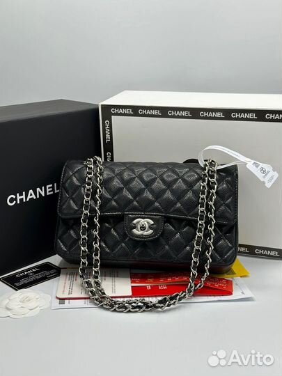 Сумка женская chanel натуральная кожа