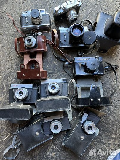 Коллекция фотоаппаратов СССР