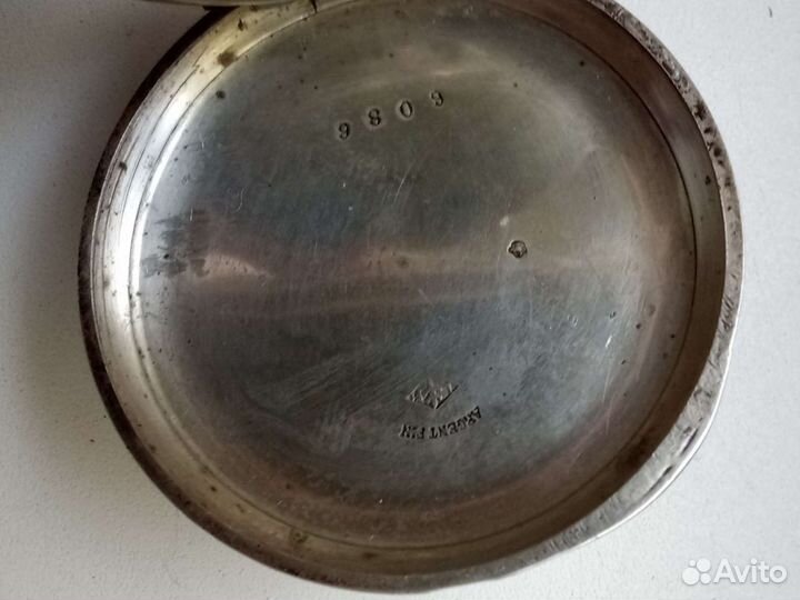 Часы карманные. Серебро. Франция XIX век