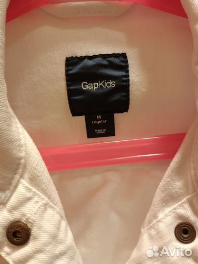 Джинсовка белая 128-134