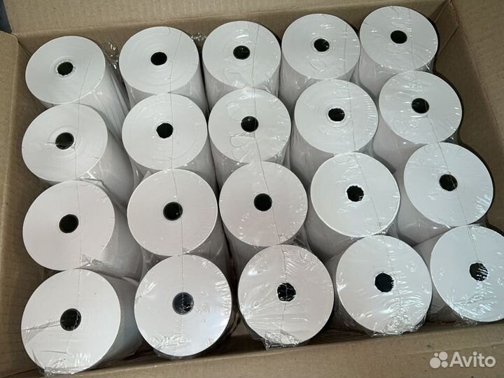 Чековая кассовая лента 57 мм х 80 метров термо