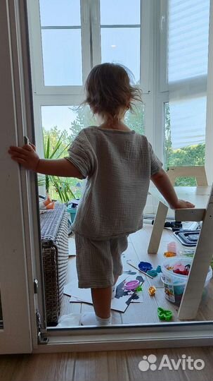 Детский костюм из муслина 110