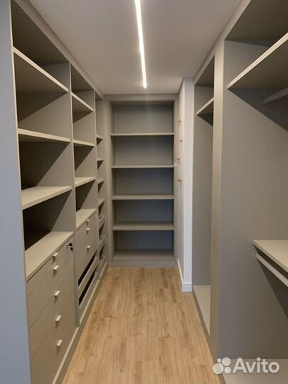 Гардеробная на заказ от производителя