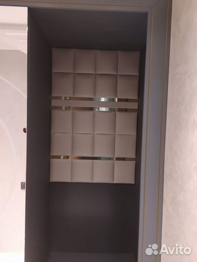 Мягкие стеновые панели, прихожая