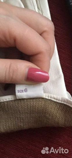 Перчатки женские натуральная кожа