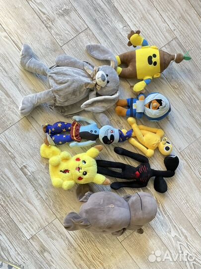 Мягкие игрушки пакетом