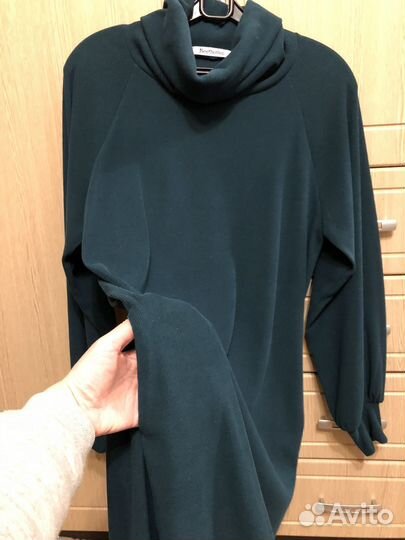 Платье женское в рубчик