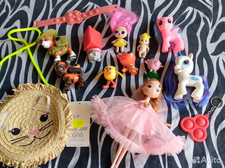 Игрушки пакетом