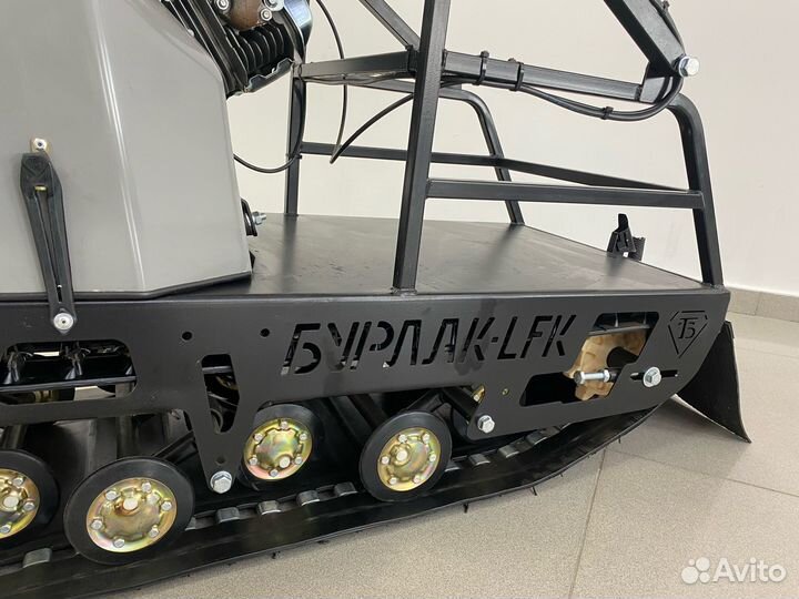 Мотобуксировщик Бурлак-М2 LFK 15 длинный на катках