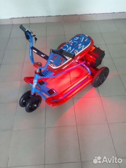 Электровелосипед детский, трехколесный оригинал