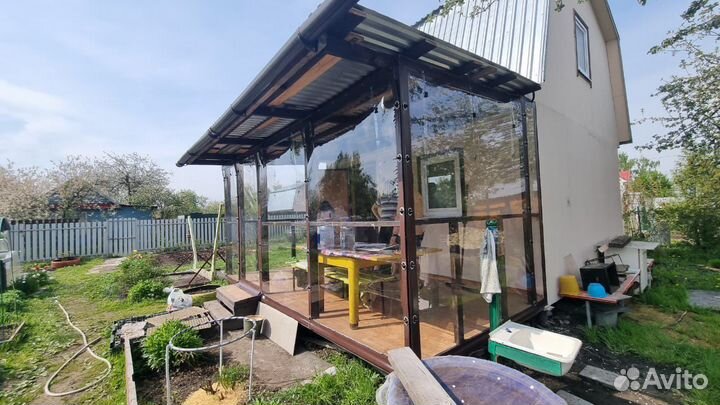 Мягкие окна на беседку на веранду