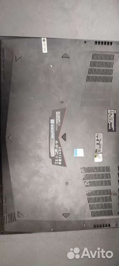 Ноутбук MSI GS73 (на запчасти/под восстановление)