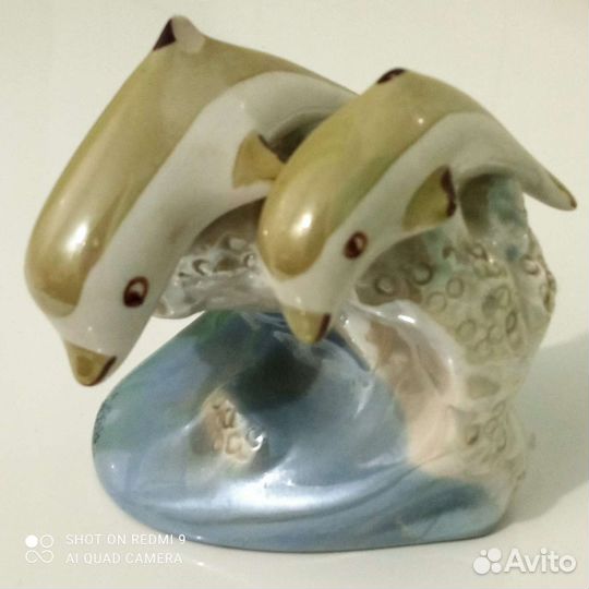 Статуэтка дельфины СССР 1 сорт