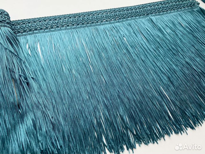 Бахрома шелковая широкая новая Армани Италия новая