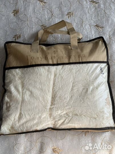 Плед пушистый травка