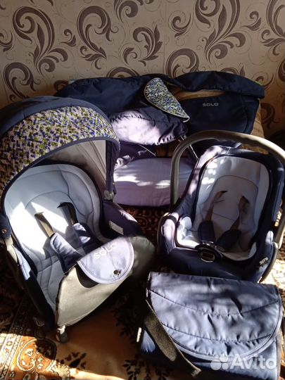 Коляска детская Rudis Solo (3 в 1)